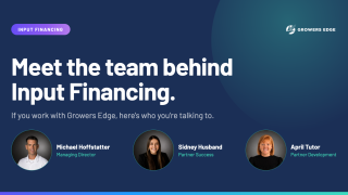 Meet the Input Financing Team