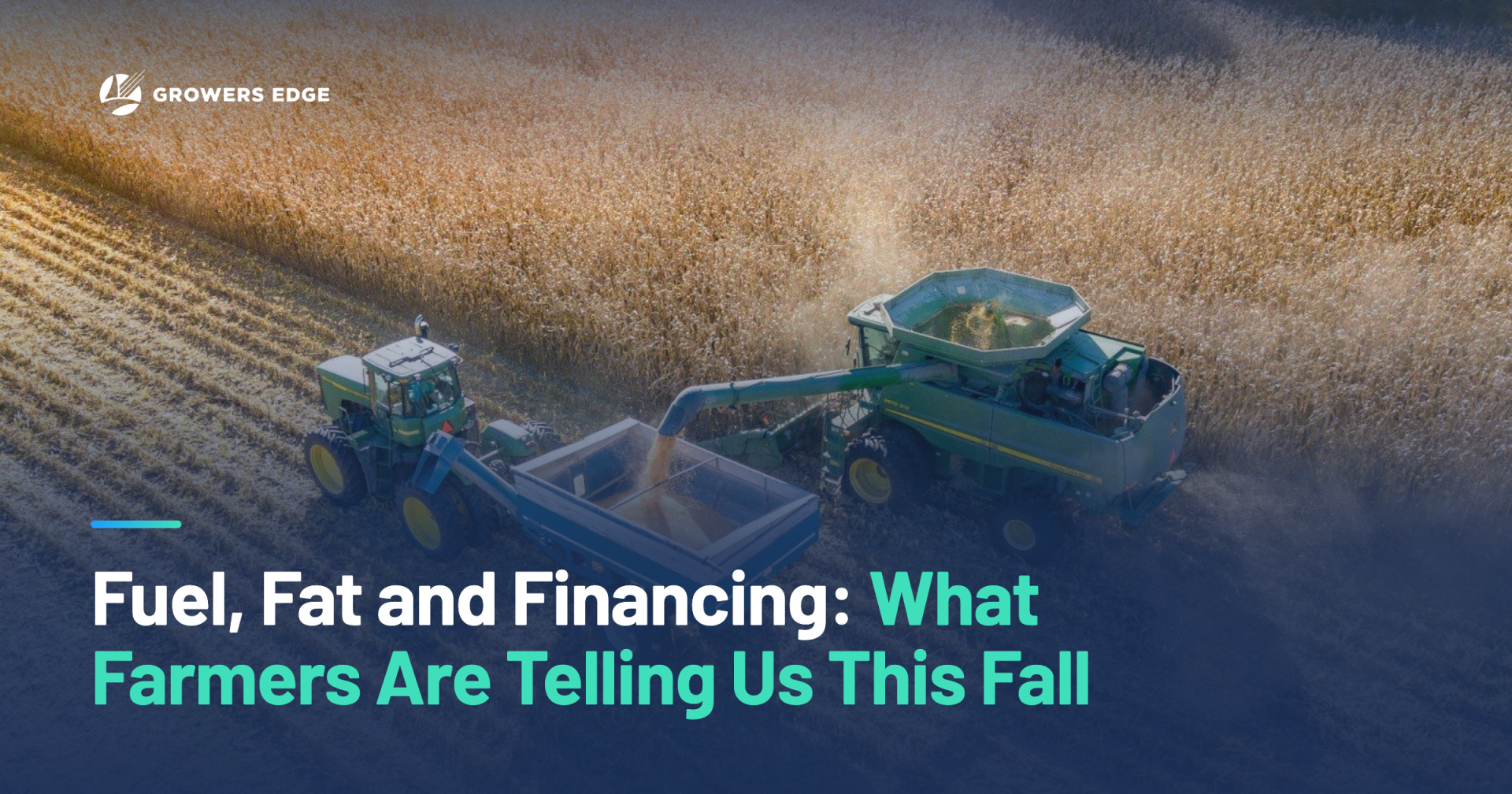 What Farmers Told Us This Fall